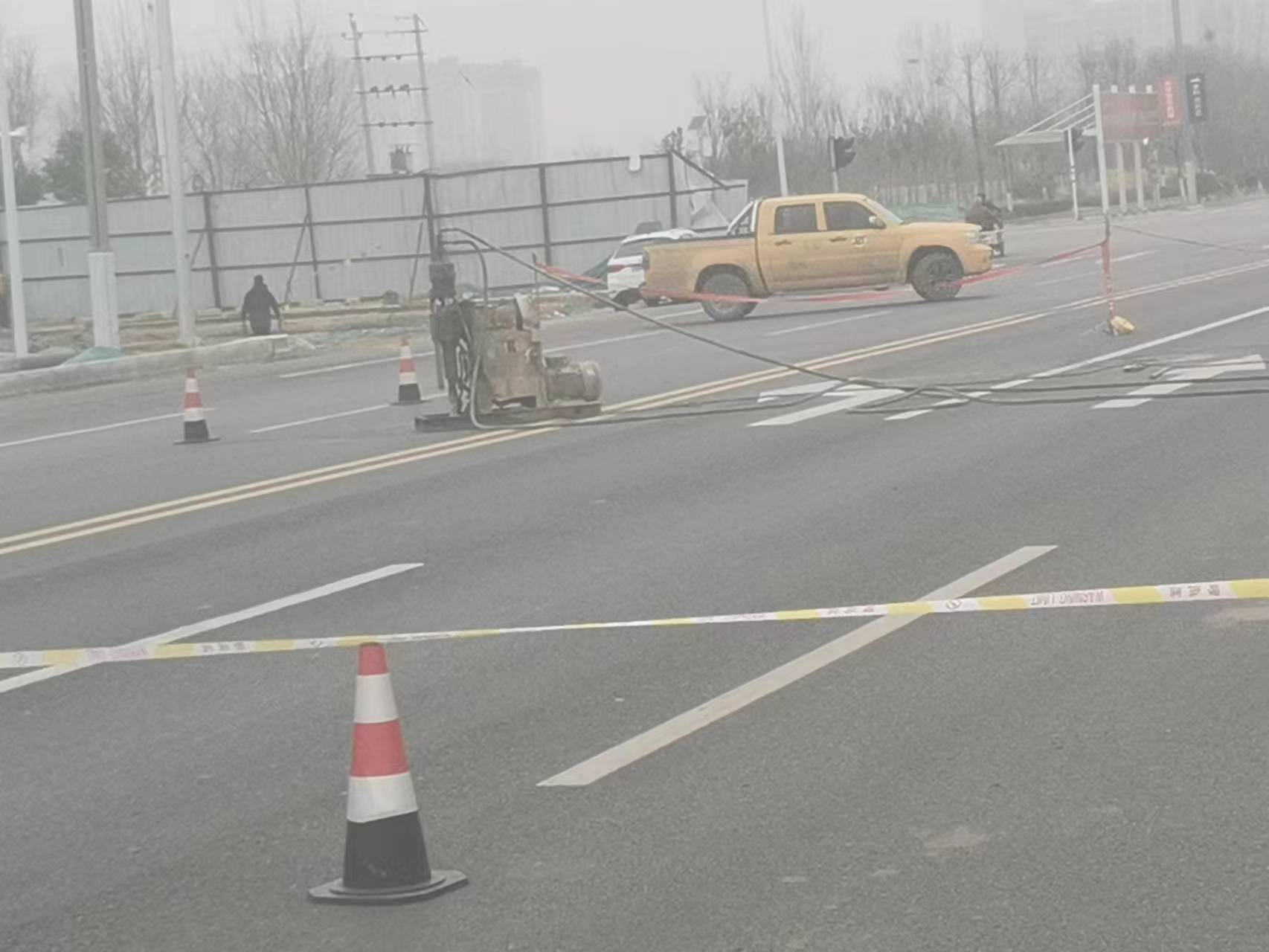 甘南公路路基沉陷注浆
